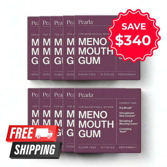 Pearla MenoMouth Gum - 10 Pack [Exclusive Discount]